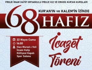 Aylar Süren Emeğin Ardından 68 Hafız Taçlandırılacak