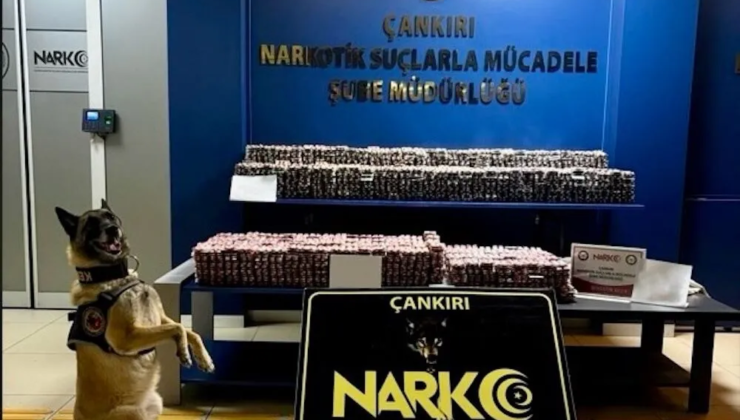 Çankırı’da Narkotik Operasyonu: Binlerce Hap Yakalandı