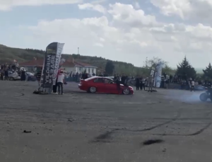 Çankırı’da Yürekleri Ağıza Getiren Drift Kazası