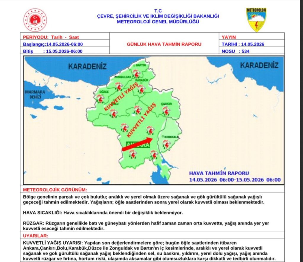 Ani Sel ve Yıldırım Riski! Çankırı İçin Peş Peşe Uyarılar 2 WhatsApp Image 2026 05 14 at 09.10.11