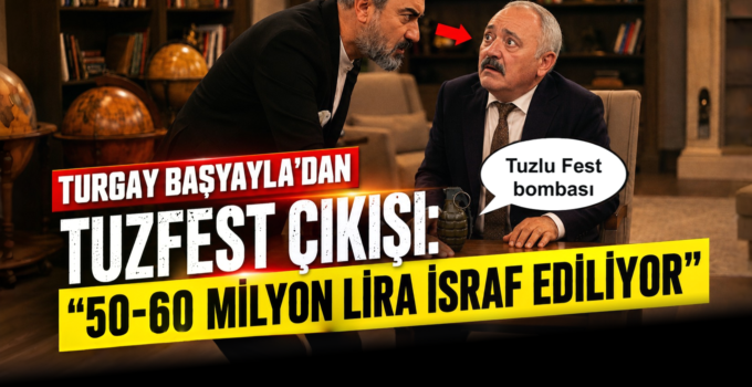 Turgay Başyayla’dan TuzFest Çıkışı: “50-60 Milyon Lira İsraf Ediliyor”